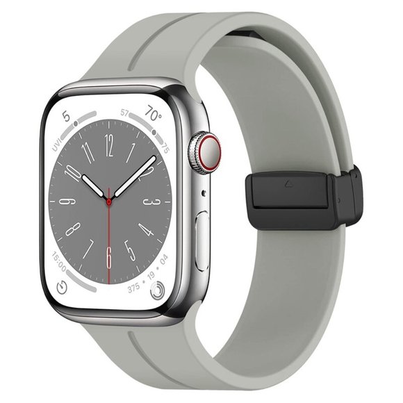 Apple Accessories - NEW Gray Magnetic Strap Adjustable For Apple watch band